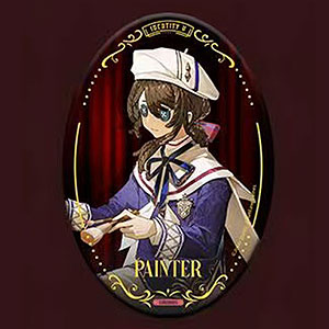 Identity V 完美殺青シリーズ 楕円形缶バッジ オペラ歌手
