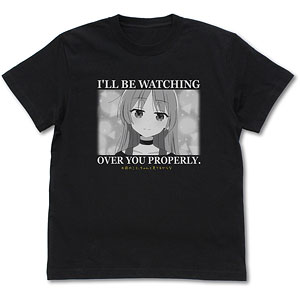 アニメ「ぼっち・ざ・ろっく！」 伊地知星歌の「お前のこと、ちゃんと見てるからな」 Tシャツ/BLACK-S