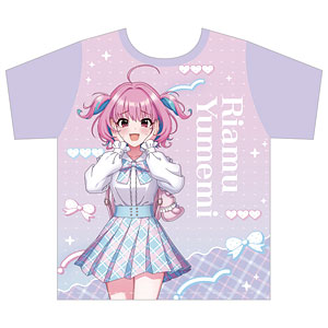 【限定販売】アイドルマスター シンデレラガールズ 描き下ろし両面フルグラフィックTシャツ KAWAII・ぱれーど 夢見りあむ