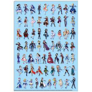 【限定販売】アイドルマスター シンデレラガールズ 190人A4クリアファイル Cool Ver.