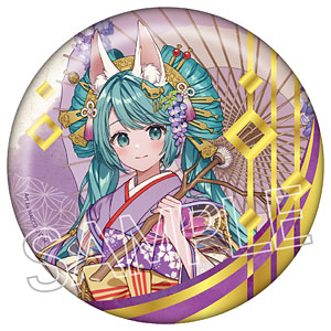 初音ミク 百鬼夜行 ～麗宴～ 箔押しBIG缶バッジ B 人魚(にんぎょ