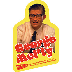 Back To The Future George McFly 80’s Sticker-amiami.jp-あみあみオンライン本店-