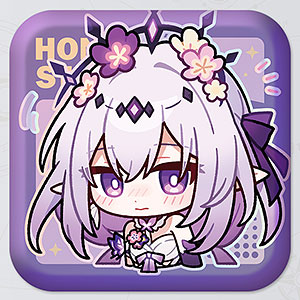 崩壊：スターレイル パムの展示館シリーズ スクエア缶バッジ