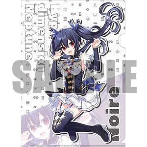 超次元ゲイム ネプテューヌ 15周年記念 描き下ろしA4クリアファイル ノワール