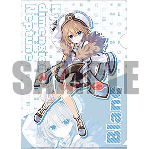 超次元ゲイム ネプテューヌ 15周年記念 描き下ろしA4クリアファイル ブラン