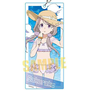 TVアニメ「mono」 ちょいデカアクリルキーホルダー 敷島桜子(水着で海！)