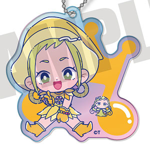 「おジャ魔女どれみ」 にゅ～とろ キラキラアクリルキーホルダー E 飛鳥ももこ・ニニ