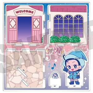 おジャ魔女どれみ」 にゅ～とろ ジオラマ風アクリルスタンド B 藤原