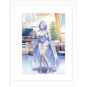 [アズールレーン]描き下ろしキャラファイングラフ(アルザス/ナース) A4