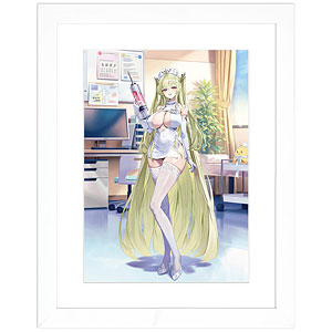 [アズールレーン]描き下ろしキャラファイングラフ(ナポリ/ナース) A4