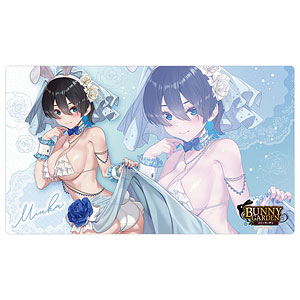 バニーガーデン]描き下ろしラバーマット(凜/バニーウエディング水着