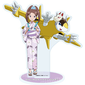 【未開封】　デジモン　アクリルスタンド　クロスウォーズ　コンプセット アクリルぷちスタンド「デジモンクロスウォーズ」01