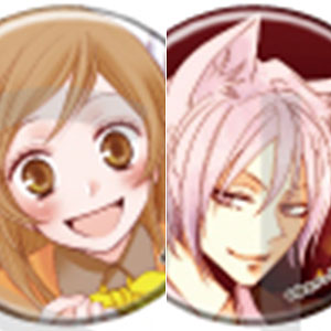 匿名配送 神様はじめました 巴衛 妖狐 プライズ 缶バッジ アミューズメント景品 神様はじめました 缶バッジ 巴衛 妖狐 デカンバッジ プライズ