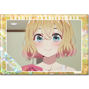 彼女、お借りします ホログラム缶バッジ Ver.3 デザイン03(水原