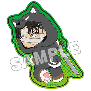 進撃の巨人 ホログラムダイカットステッカー2 リヴァイ 戦闘中ver.