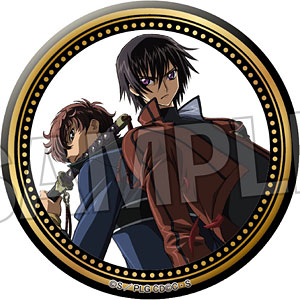 コードギアス 反逆のルルーシュ Animageギラギラ缶バッジ vol.3 H