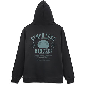 転生したらスライムだった件 リムル様カレッジ ジップパーカー/BLACK-L