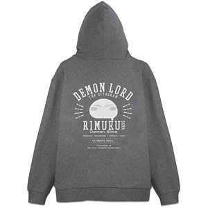 転生したらスライムだった件 リムル様カレッジ ジップパーカー/MIX GRAY-L