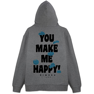 転生したらスライムだった件 みんなのリムル様 ジップパーカー Ver.2.0/MIX GRAY-M