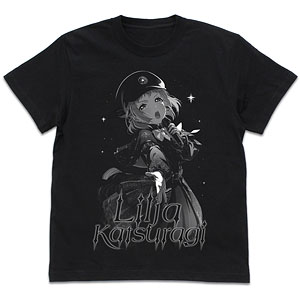 学園アイドルマスター [極光]葛城リーリヤ Tシャツ/BLACK-M（再販