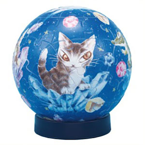 立体3D地球儀パズル　ディズニーパズル 3D球体パズル ブルーアース2‐地球儀‐ / ジグソーパズルやのまん通信販売