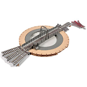 (グラ)20-283 電動ターンテーブル+扇形機関庫 KATO、「ユニトラック 電動ターンテーブル / 扇形機関庫」を8月下旬に