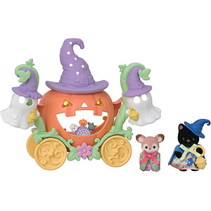 シルバニアファミリー ハロウィンおばけとかぼちゃの馬車セット