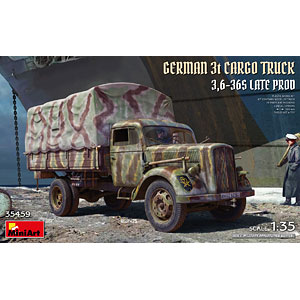 1/35 ドイツ 3tトラック 3.6-36S 後期型 プラモデル