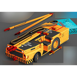 1/72 米海軍 MD-3A 艦載機牽引トラクターw/エアスターター プラモデル