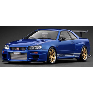 1/18 TOP SECRET 34GT-R (BNR34) Gold[イグニッションモデル]【送料