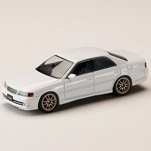1/64 トヨタ チェイサー ツアラーV (JZX100) アーリー バージョン (1996) JDM STYLE 10 スポークホイール スーパーホワイト II