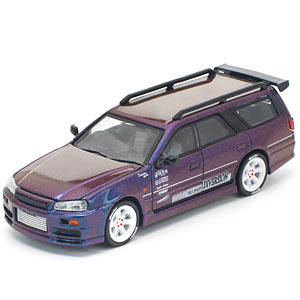 1/64 日産 ステージア マジックパープル