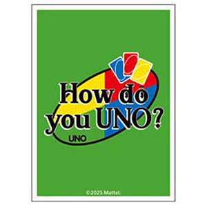 UNO キャラクタースリーブ HOW DO YOU UNO (B) (EN-1557) パック