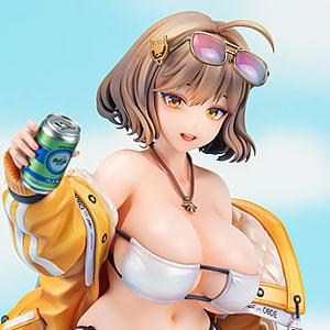 アニス　スパークリングサマー 1/7 フィギュア グッスマ特典缶バッジ付き 特典付き】勝利の女神：NIKKE アニス：スパークリングサマー 1/7 完成