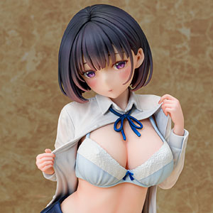 【新品未開封】【あみあみ限定特典】水澄華実 1/7 フィギュア 未開封はにかみ、彼女は恋をする 水澄華実 1/7完成品フィギュア