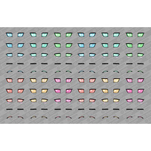 ポリニアン アイデカールセット モートロイド03