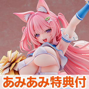 【あみあみ限定版】ケモミミチアガール DX Ver. illustration by やたぬき圭 1/5.5 完成品フィギュア amiamiパック[ノクタナス]