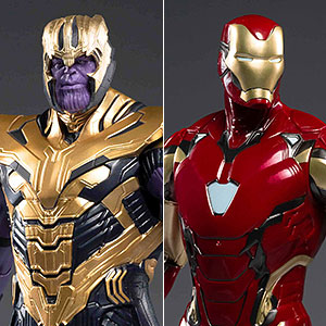 14インチフィギュアシリーズ 2体セット - アイアンマン＆サノス[ZD