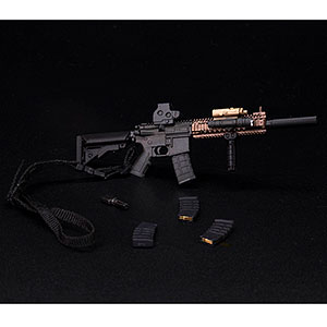 WM-04A アサルトライフルセット ブラックゴールド 1/12 アクション