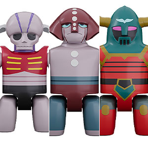 BRICKROID 鉄人28号 鉄人28号＆正太郎セット 可動フィギュア