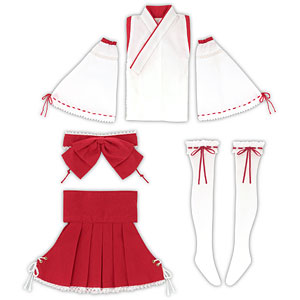 1/3 AZO2セクシー巫女set 緋色 (ドール用)[アゾン]《01月予約》