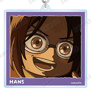 進撃の巨人 sugarDear ハンジ シュガーディア アクキー 進撃の巨人×SugarDia」チュロリングを持つ正装リヴァイ兵長たち