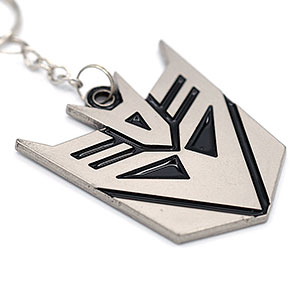 戦え！超ロボット生命体トランスフォーマー メタルキーチェーン ロゴマーク デストロン