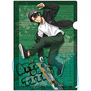進撃の巨人　エレン・イェーガー　クリアファイル クリアファイル 進撃の巨人 エレン・イェーガー スケーターver
