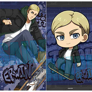 らくピタポスター 進撃の巨人 エルヴィン・スミス スケーターver.