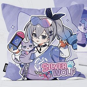 崩壊：スターレイル ちびねこシリーズ スクエアクッションカバー 銀狼