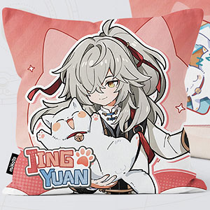 崩壊：スターレイル ちびねこシリーズ スクエアクッションカバー 景元
