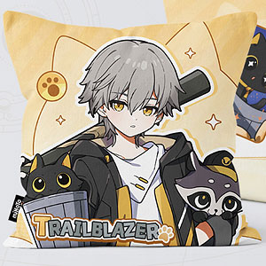 崩壊：スターレイル ちびねこシリーズ スクエアクッションカバー 開拓者(男)