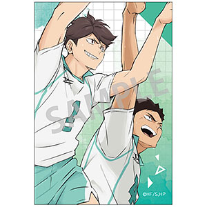 ハイキュー スクエア缶バッジ クールダウン 赤葦京治 木兎光太郎 ハイキュー!! スクエア缶バッジセット（制作現場風） 木兎・赤葦