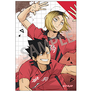 ハイキュー！！ スクエア缶バッジ 木兎光太郎 赤葦京治[カミオ